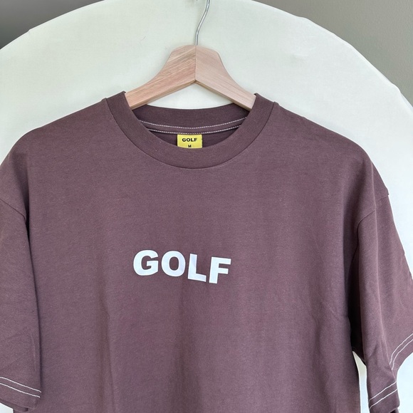 Golf Wang Logo Tee Shirt in Chocolate Brown Fall/Winter 2022 - Picture 6 of 6